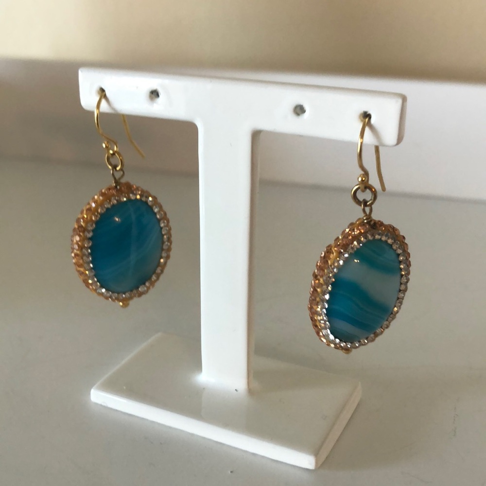 TURQUOISE earrings - Picture 1 of 5